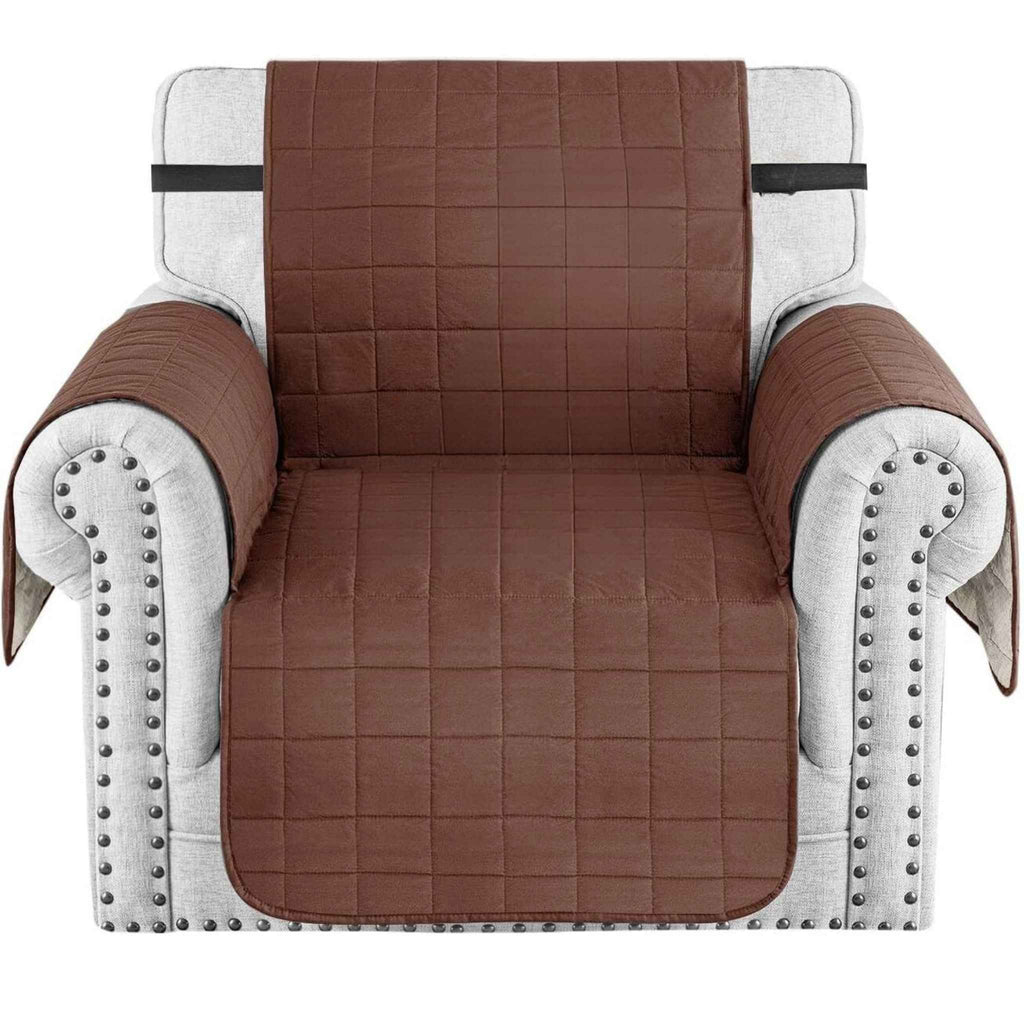 Protector de Sofá Acolchado Doble Faz De 1 Puesto