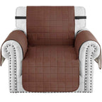 Protector de Sofá Acolchado Doble Faz De 1 Puesto