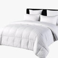 Plumón Blanco Estilo Hotel Raya Satinada y Tacto Suave