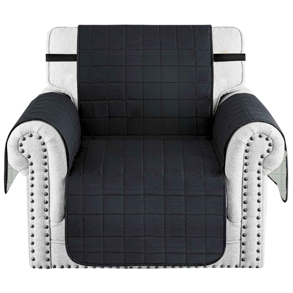 Protector de Sofá Acolchado Doble Faz De 1 Puesto