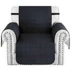 Protector de Sofá Acolchado Doble Faz De 1 Puesto