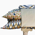 Juego de Sábanas Toscana Beige y Azul