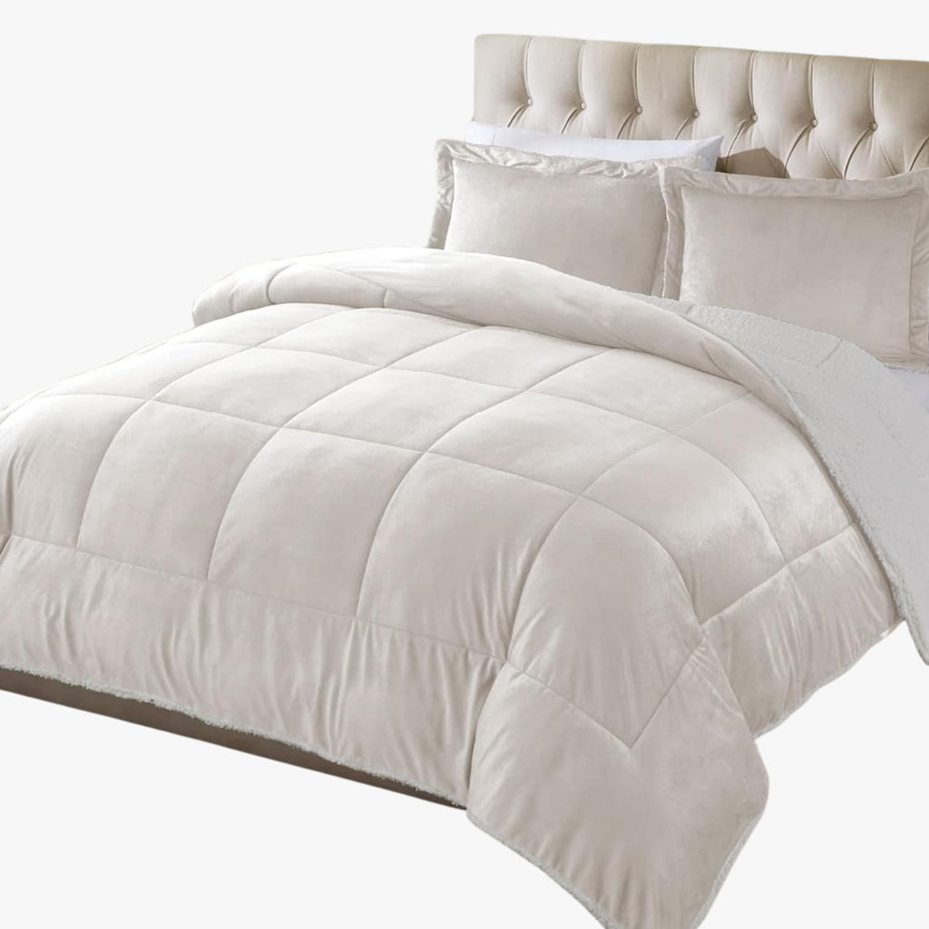 Plumon Sherpa Con Suavetina Color Beige