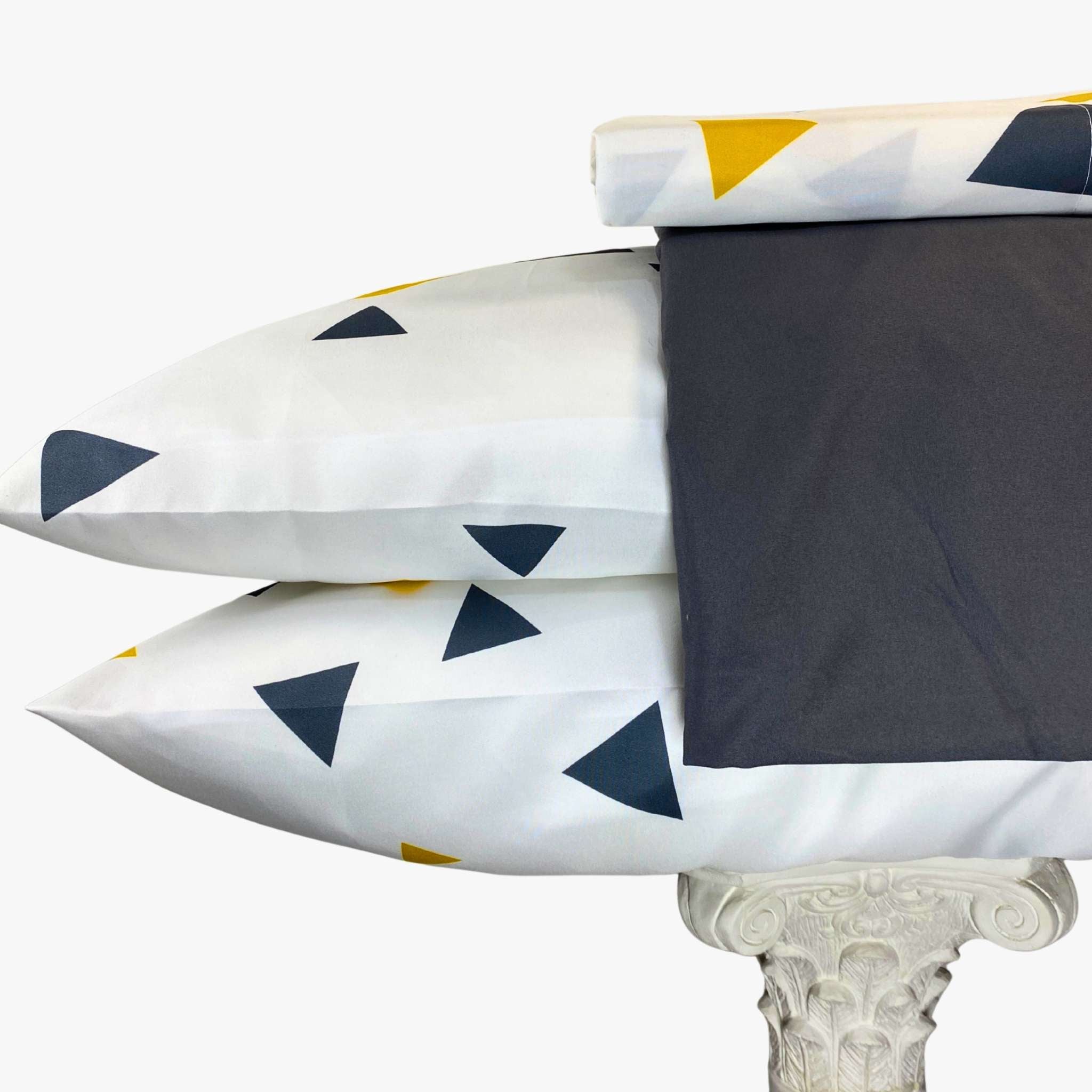 Juego de Sábanas Origami Elegancia Geométrica