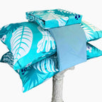 Juego De Sábanas Bahía Azul Turquesa
