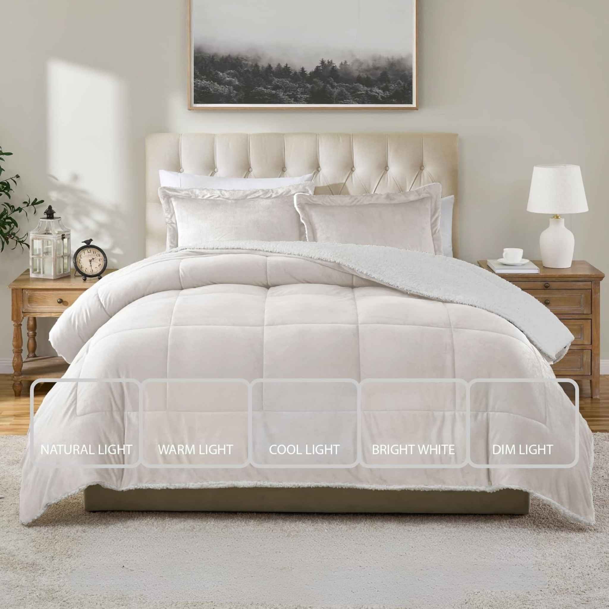 Plumon Sherpa Con Suavetina Color Beige