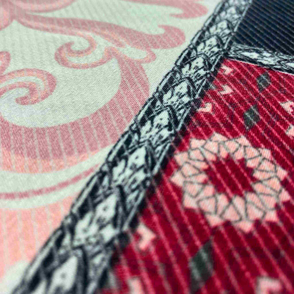 Juego de Sábanas Estambul Rosa y Gris