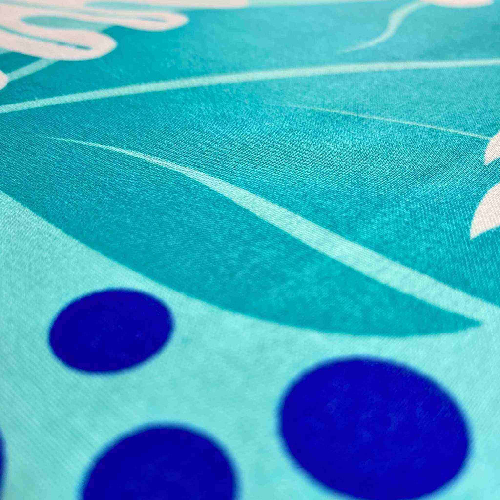 Juego De Sábanas Bahía Azul Turquesa