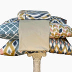 Juego de Sábanas Toscana Beige y Azul