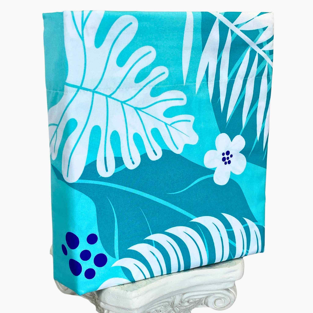 Juego De Sábanas Bahía Azul Turquesa