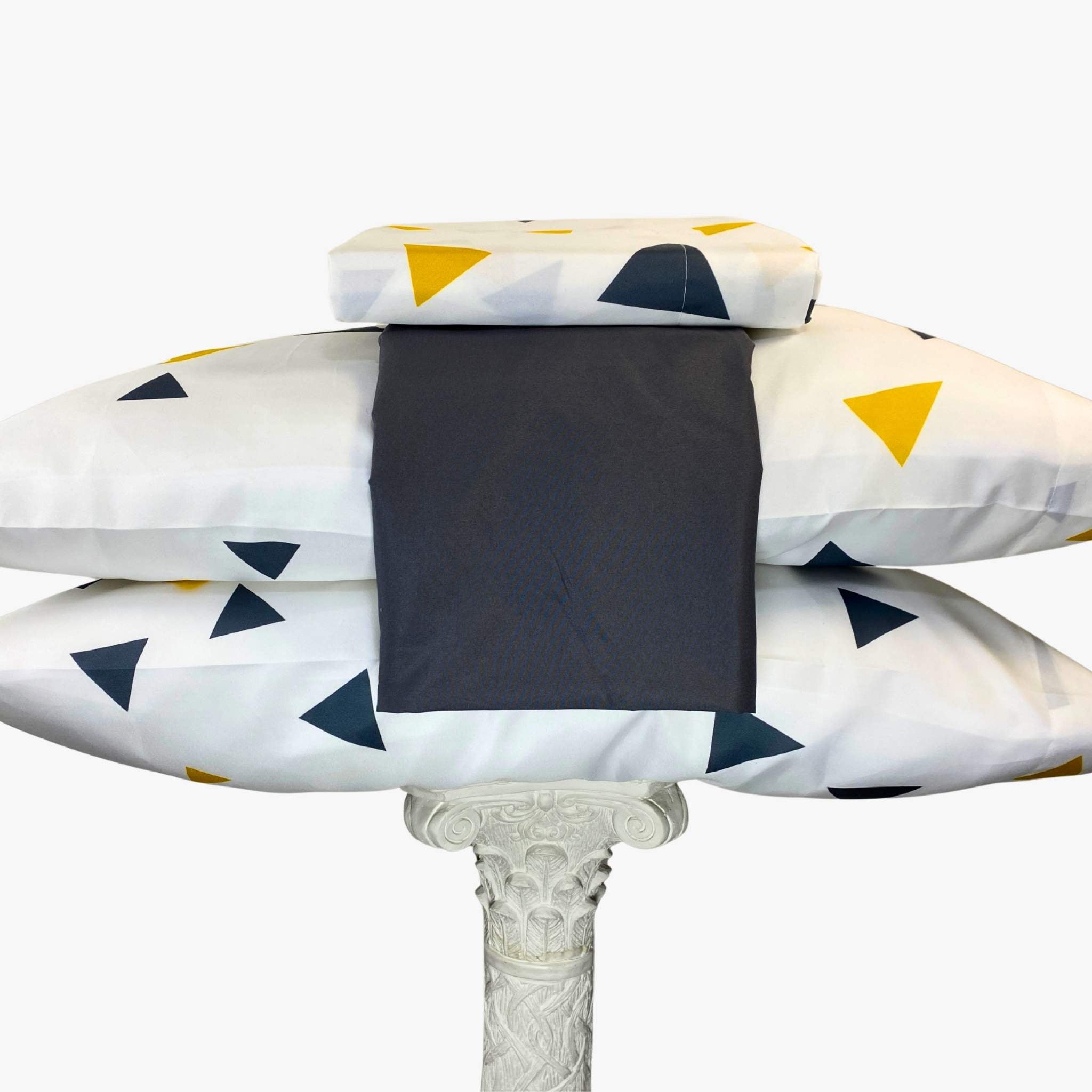 Juego de Sábanas Origami Elegancia Geométrica