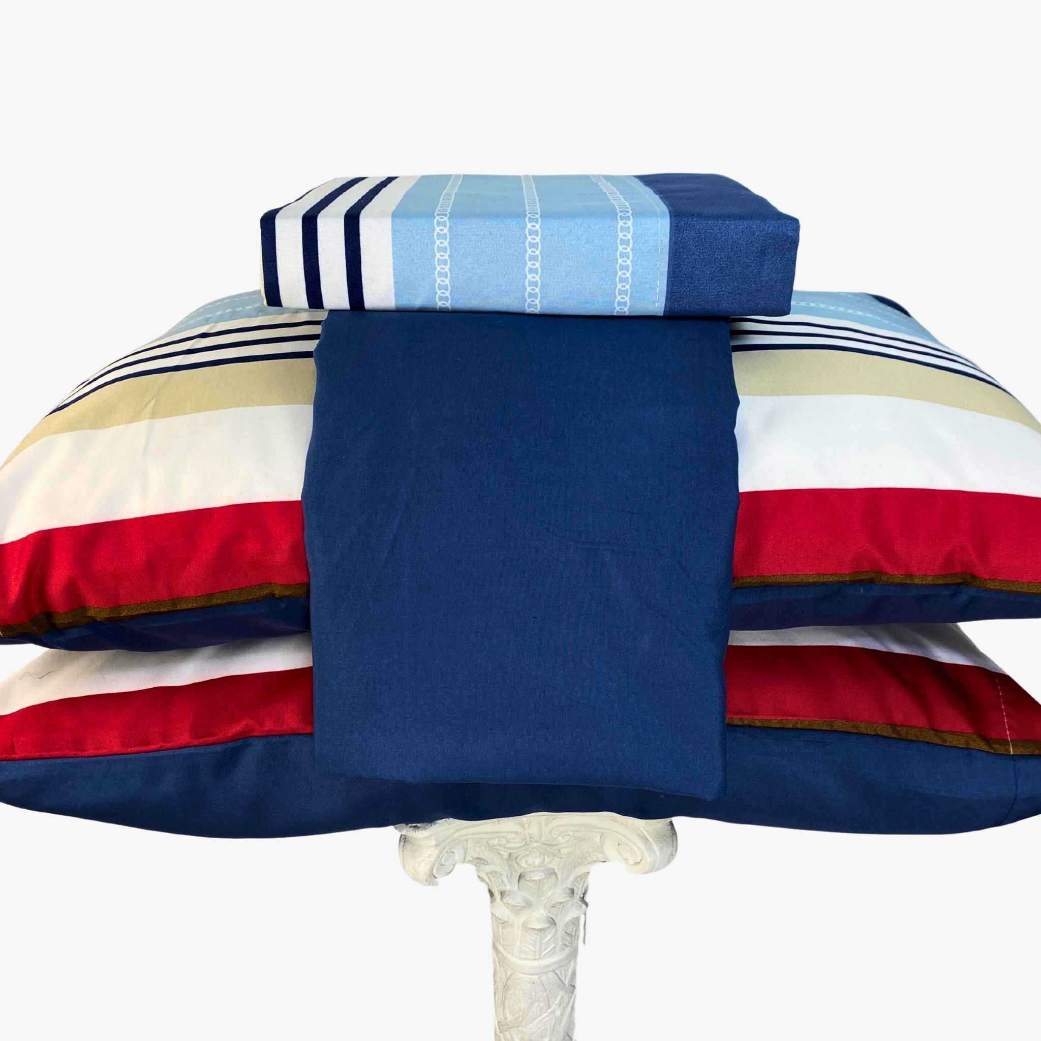 Juego De Sábanas Mediterránea Azul