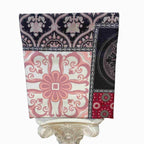 Juego de Sábanas Estambul Rosa y Gris