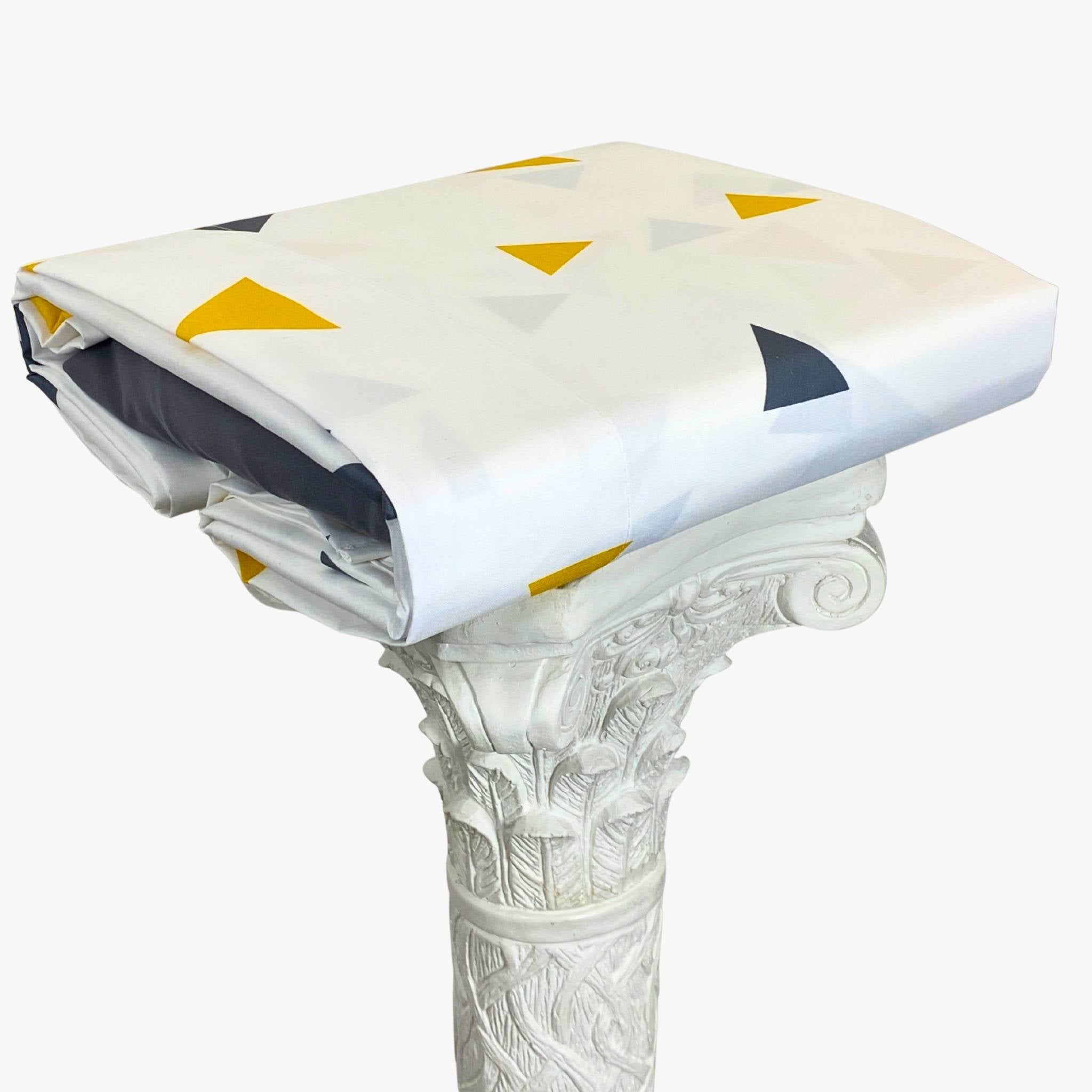 Juego de Sábanas Origami Elegancia Geométrica