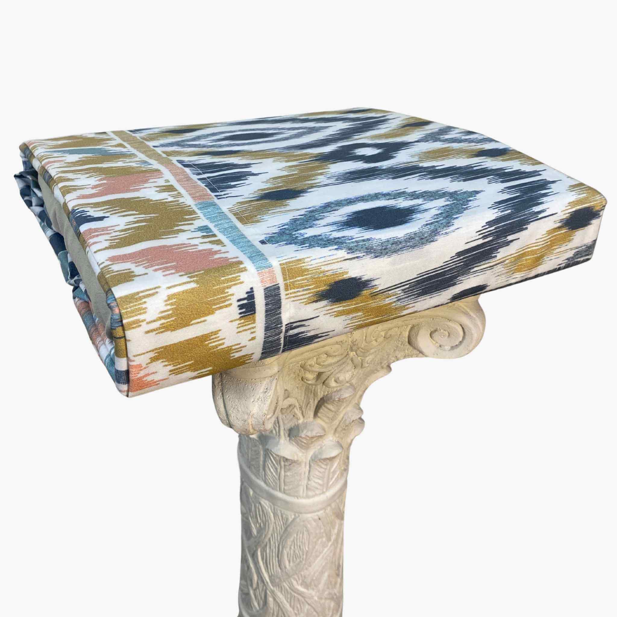 Juego de Sábanas Toscana Beige y Azul