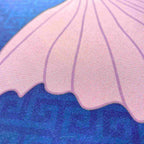 Juego de Sábanas Kioto Azul y Rosa