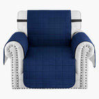 Protector de Sofá Acolchado Doble Faz De 1 Puesto