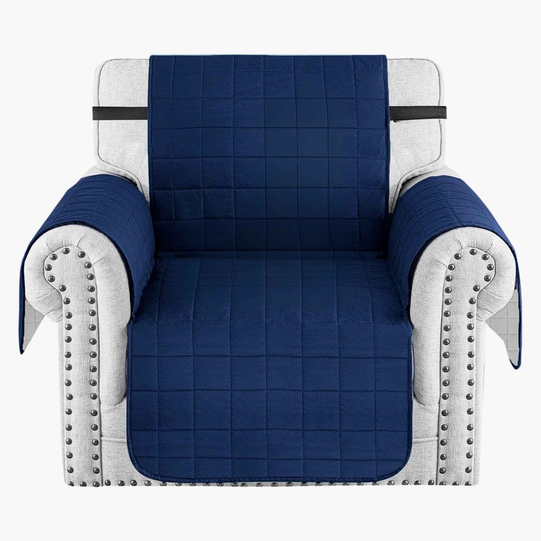 Protector de Sofá Acolchado Doble Faz De 1 Puesto