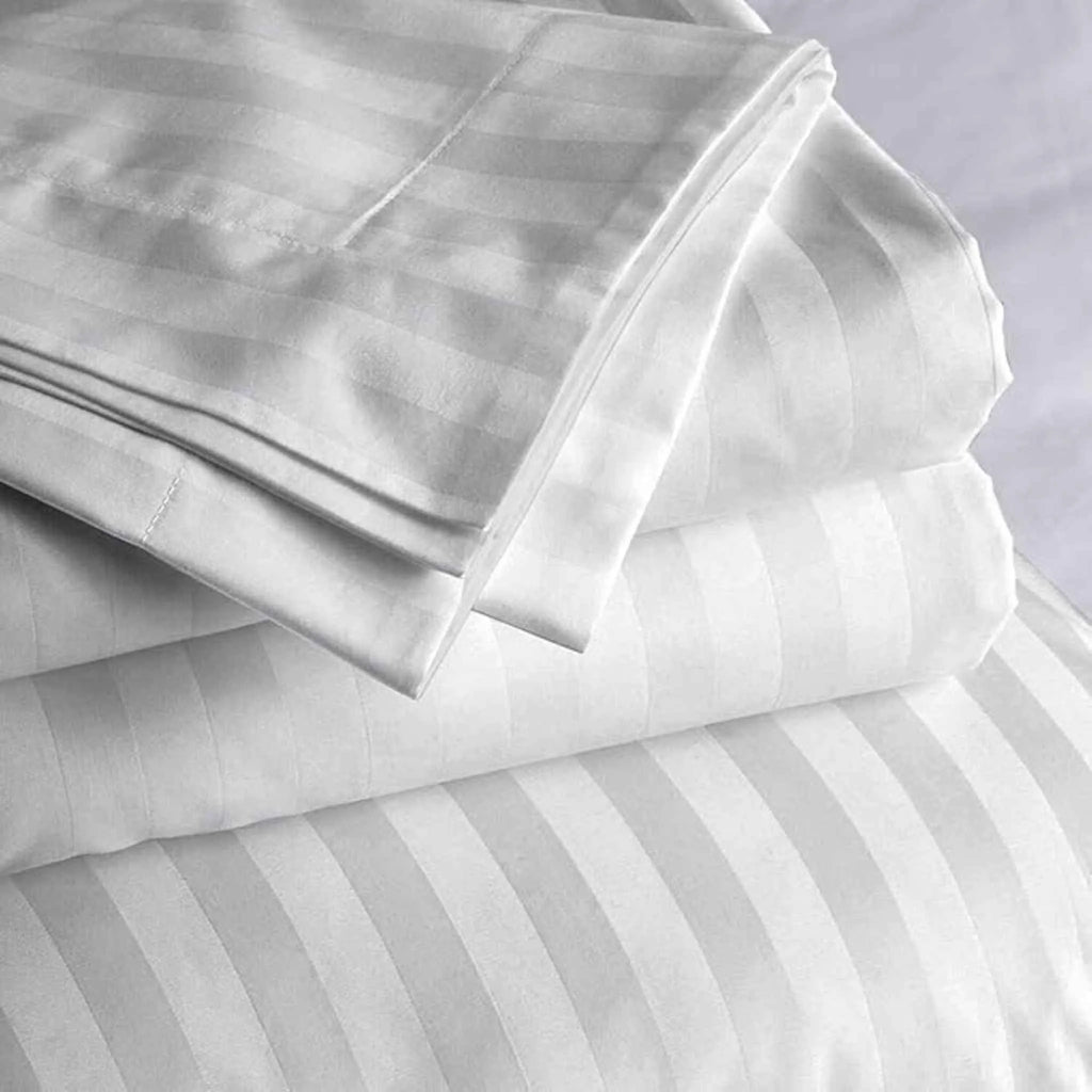 detalle funda duvet blanca