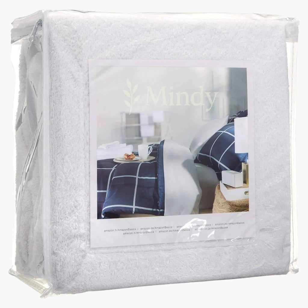 protector de colchon dormitorio limpio